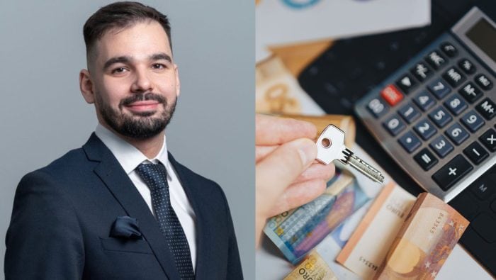 na snimke je dominik hlavačka, hypotéky 2026