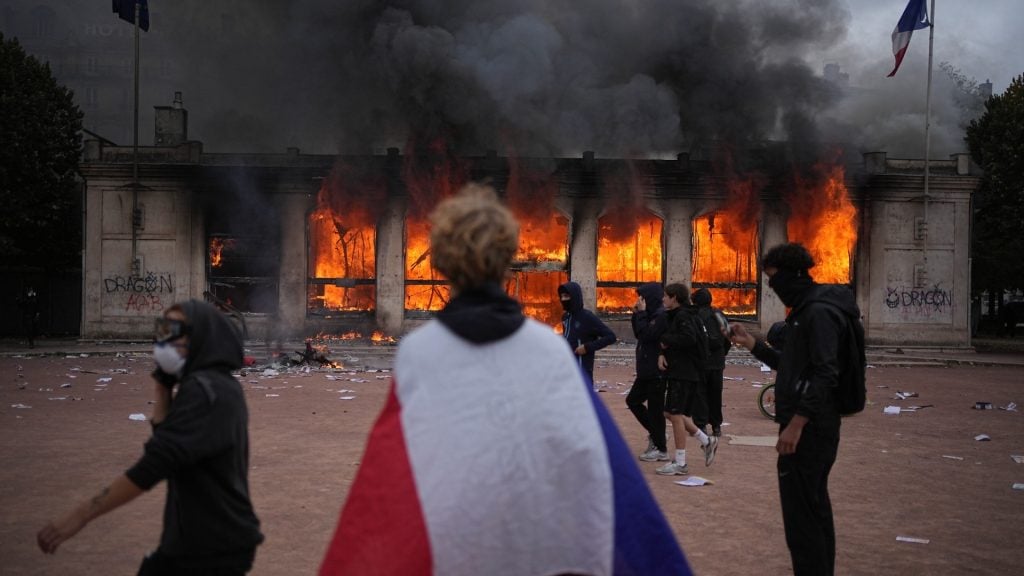 protesty vo Francúzsku