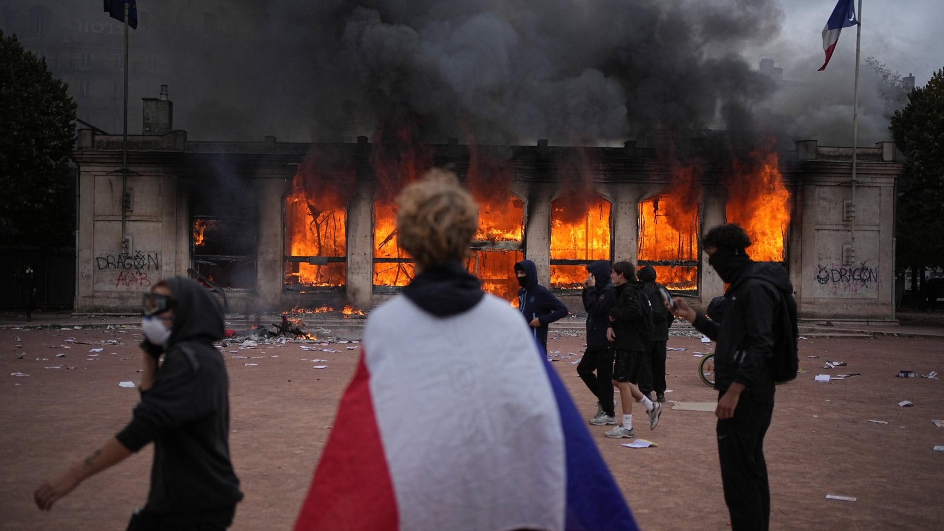 protesty vo Francúzsku
