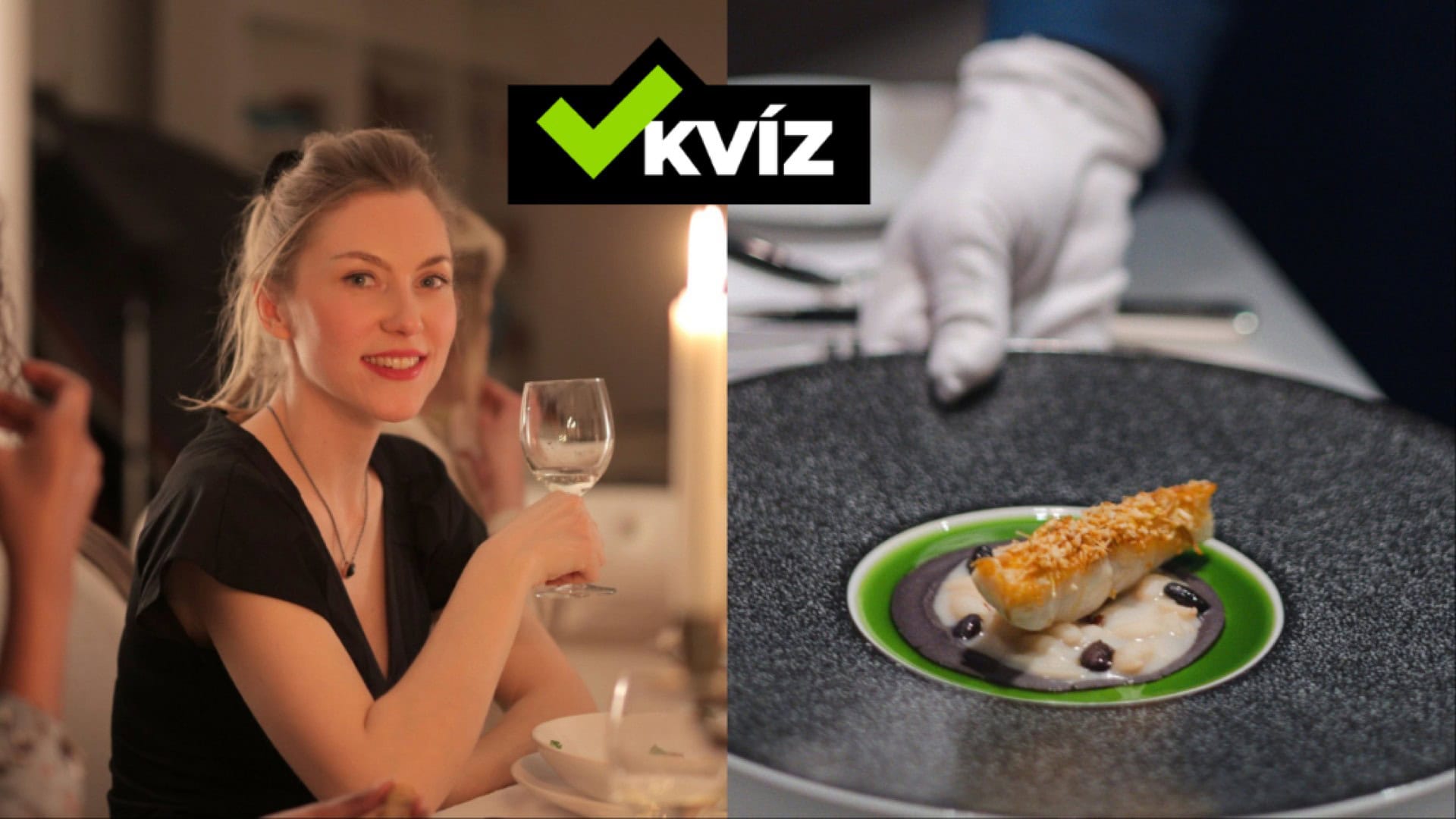 žena v reštaurácii, jedlo v michelinskej reštaurácii