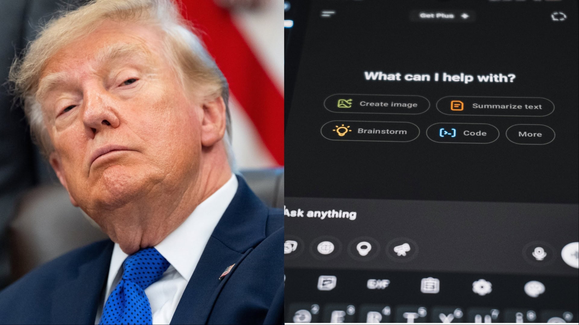 Trump, AI