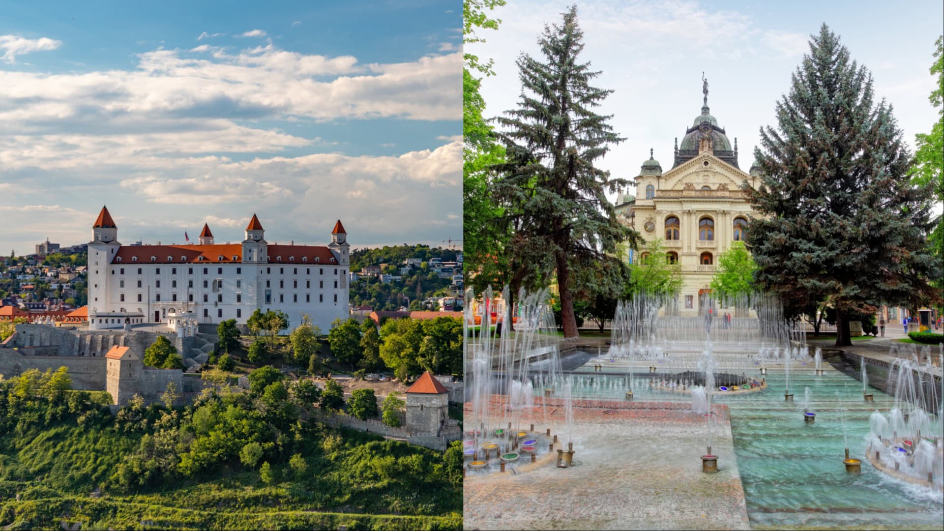 Bratislava, Košice