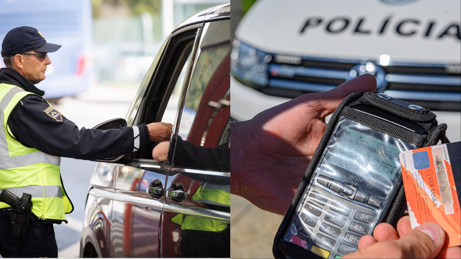 polícia, pokuta