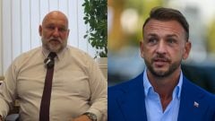 Na snímke Ivan Ševčík a Matúš Šutaj Eštok