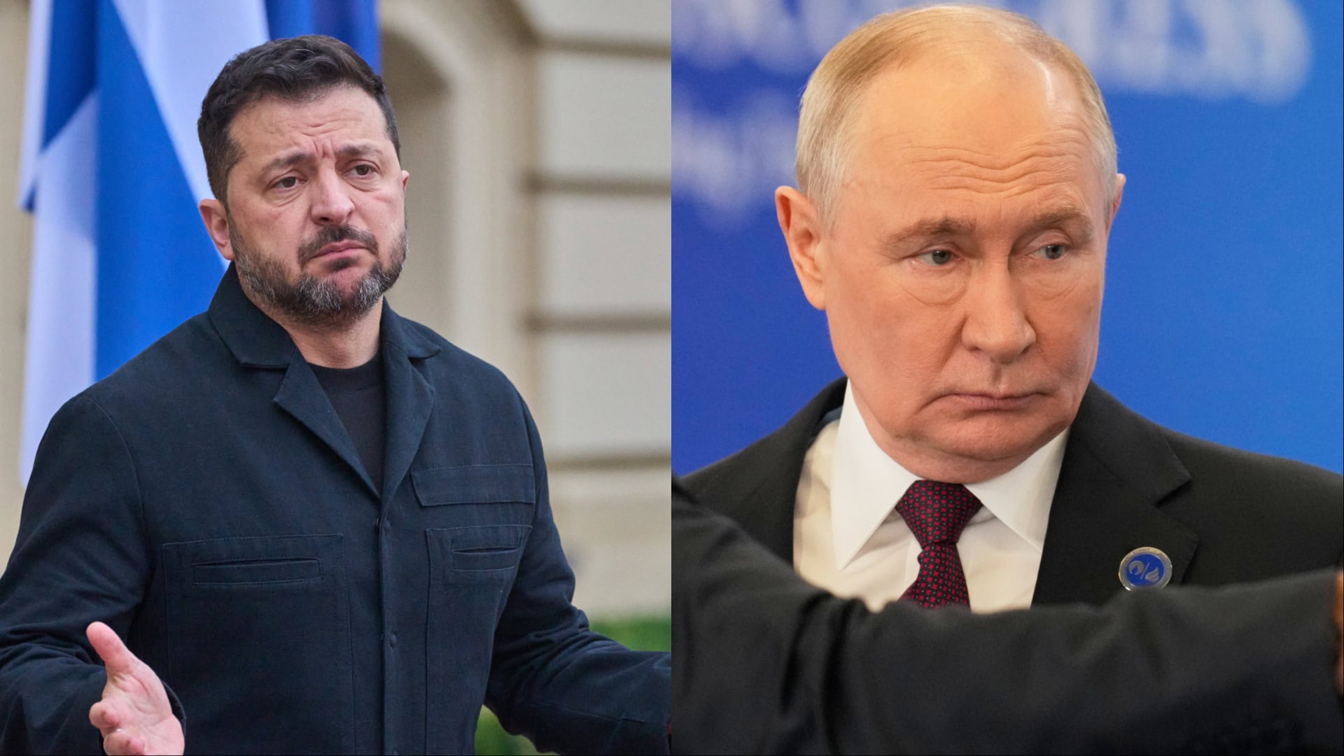 Zelenskyj, Putin