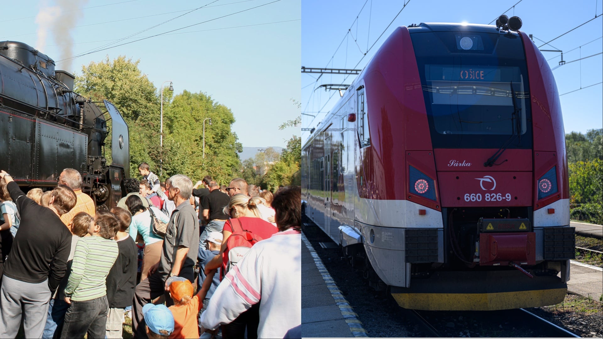 plné stanice, ZSSK vlak