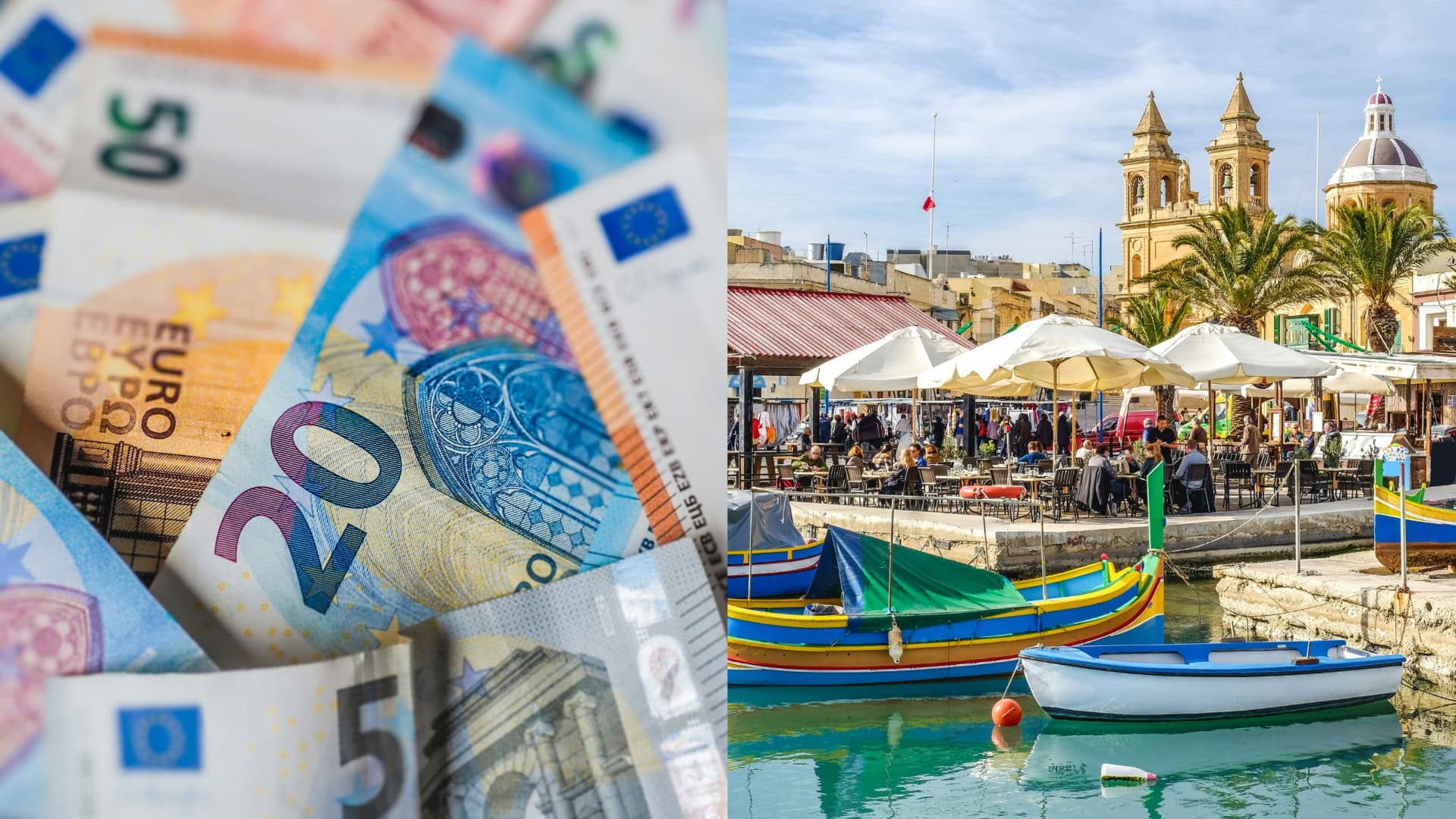 peniaze, Malta