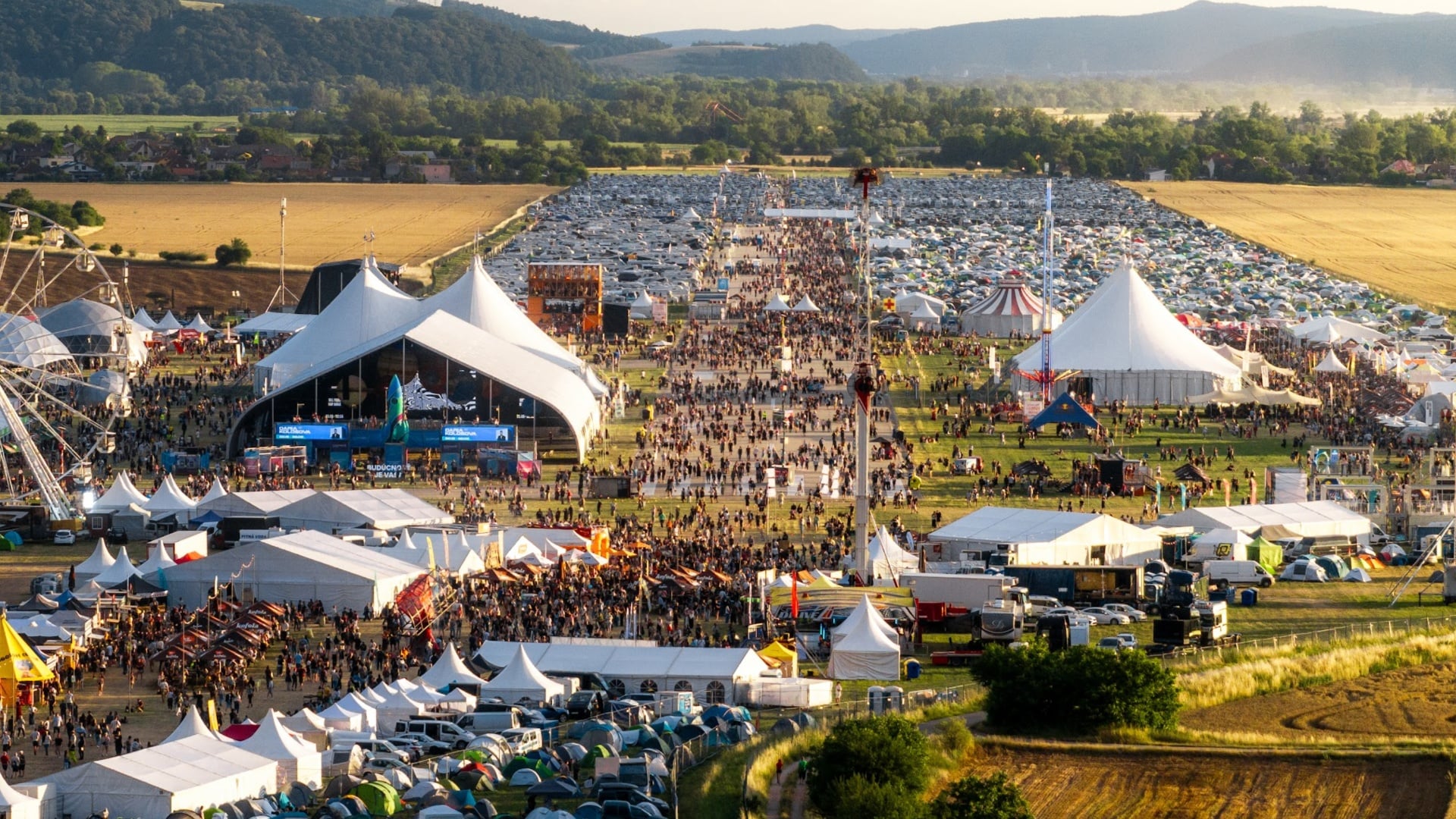 Na snímke festival Pohoda
