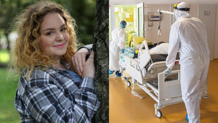 Monika v zdravotníctve vyhorela