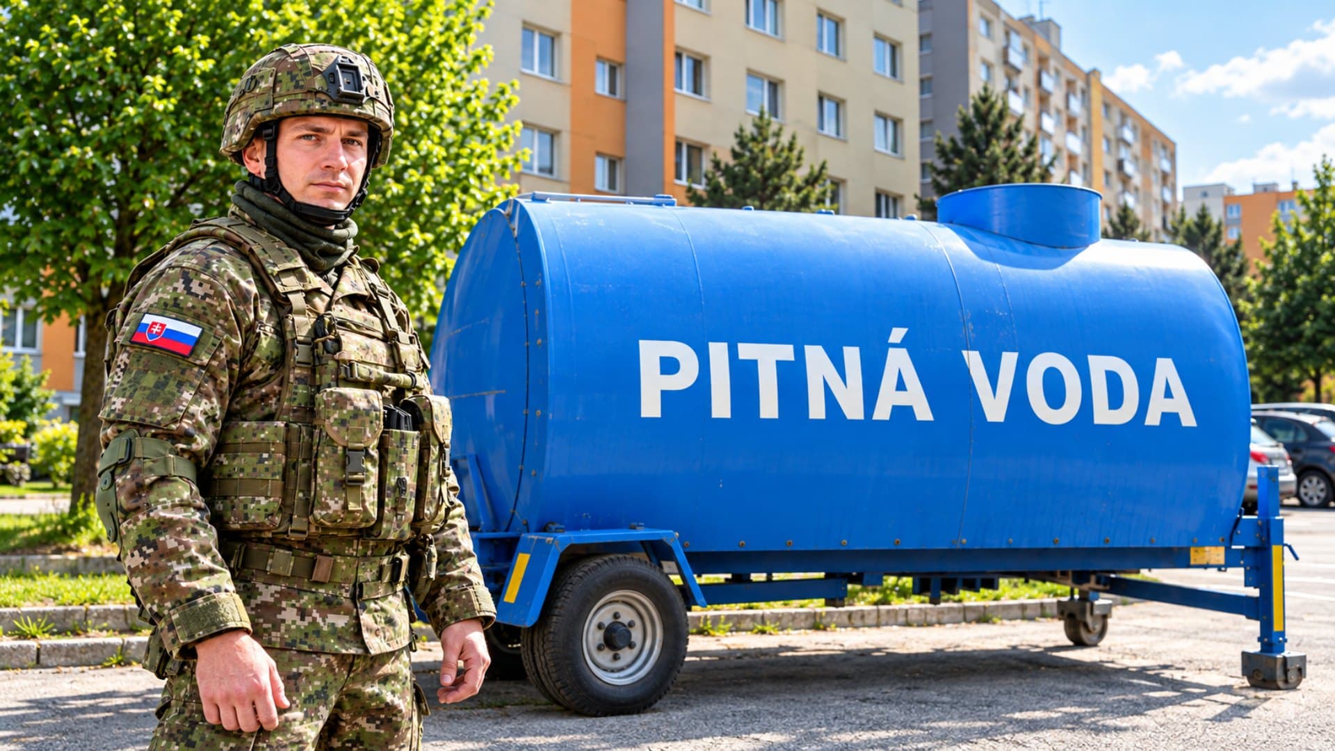pitná voda, armáda