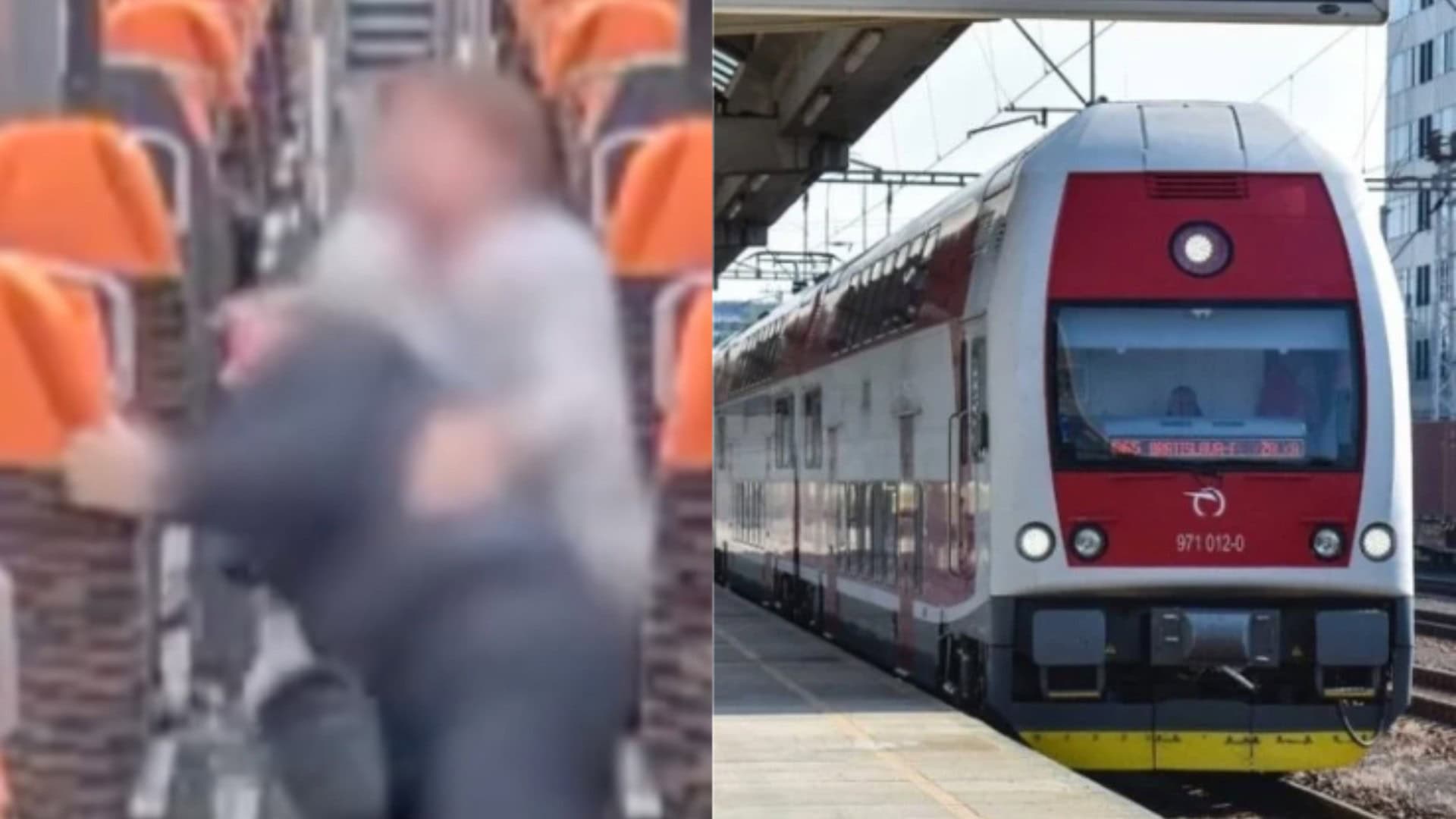 zssk utok a vlak