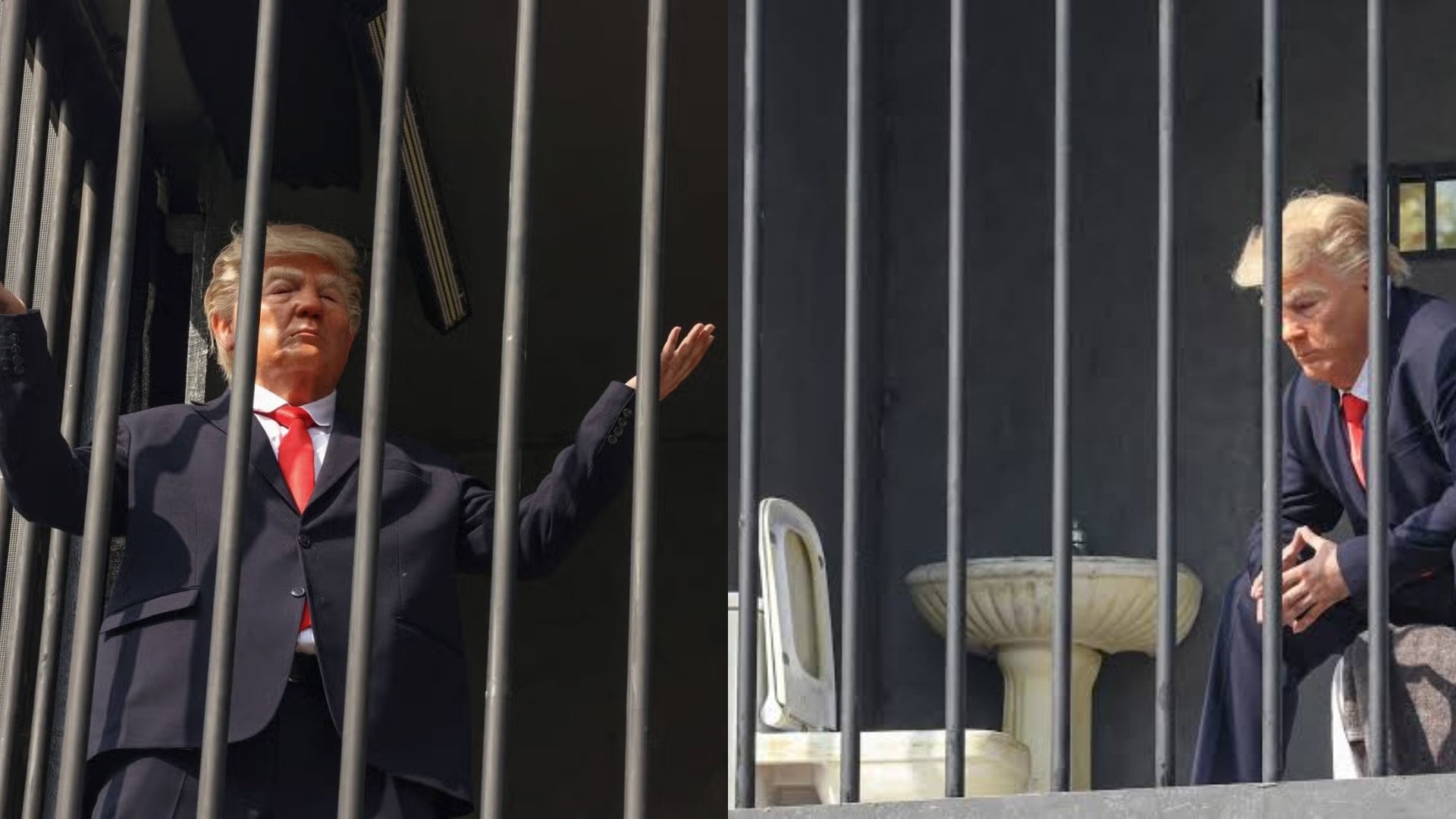 Trump „skončil za mrežami”: Nová protiamerická inštalácia láka davy