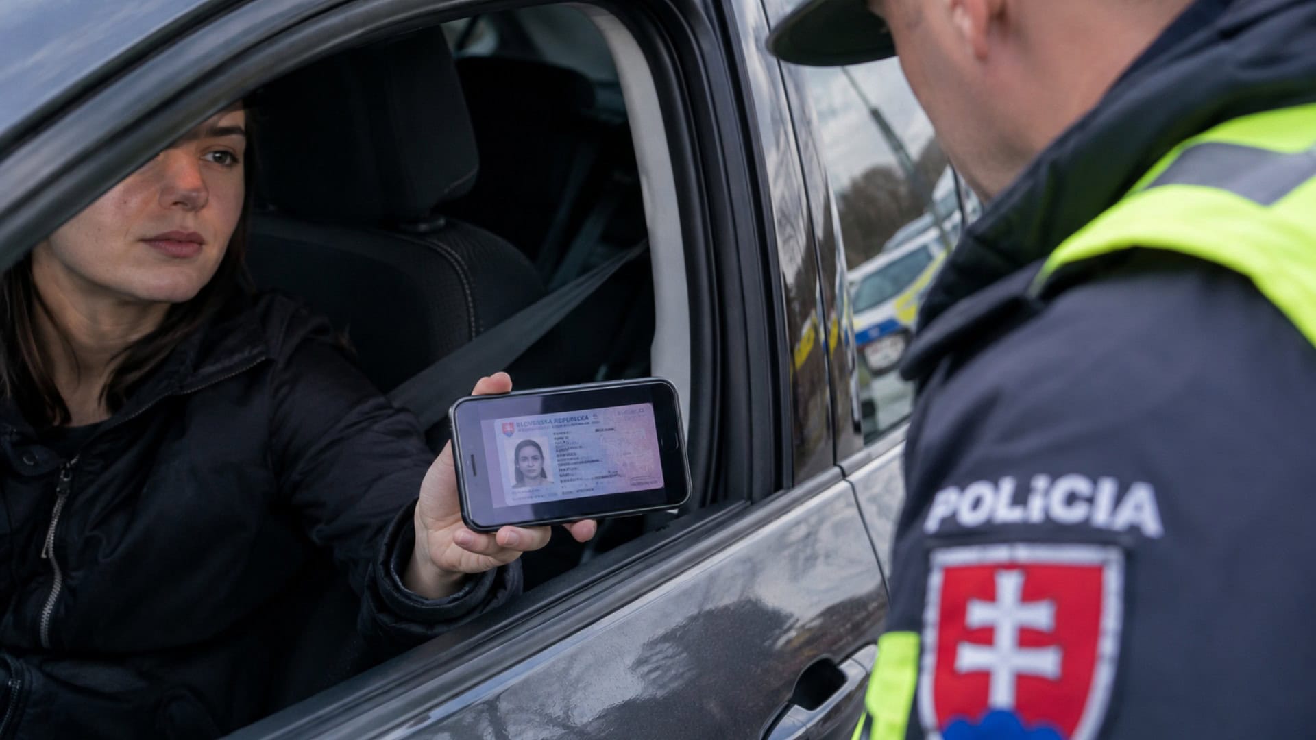 Doklad totožnosti odfotený v mobile